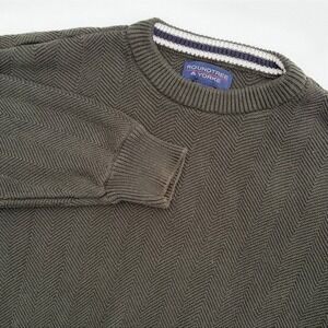 Roundtree & Yorke Olive Green Crewneck Sweater